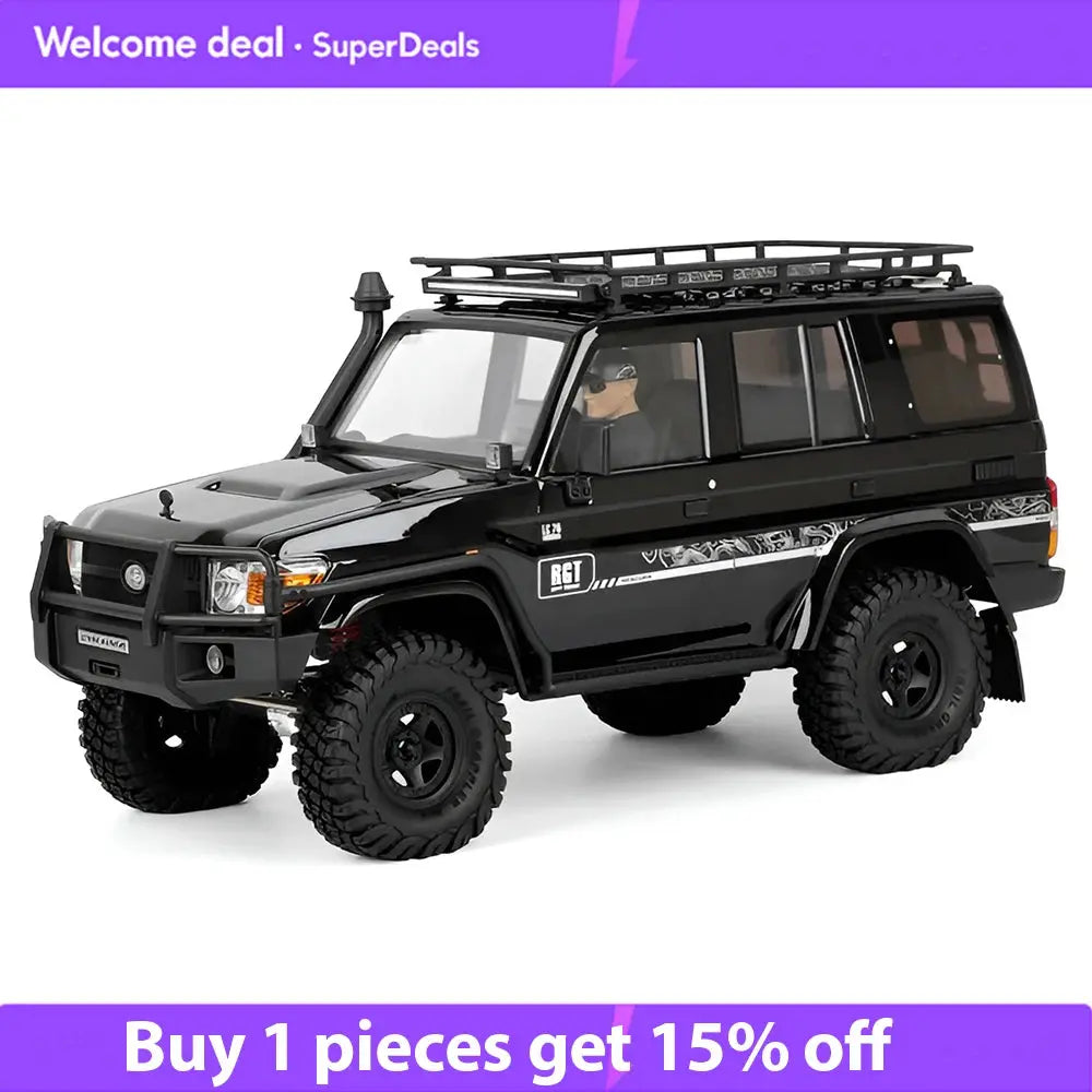 2026 New RGT EX86190 Rescuer LC76 4WD 4X4 Drive Rock Crawler 1/10 Electric Brushed RC Car Remote Radio Control Climbing Vehicle Random Recon