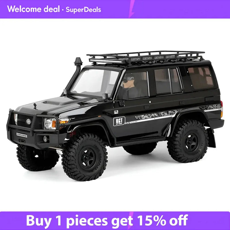 2026 New RGT EX86190 Rescuer LC76 4WD 4X4 Drive Rock Crawler 1/10 Electric Brushed RC Car Remote Radio Control Climbing Vehicle Random Recon