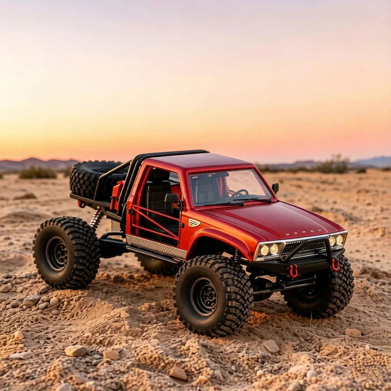 Hot 1/10 CROSSRC Remote Control Rock Crawler SG4/SP4 Half Truck 4WD Electric RC Off Road Competitive Racing Vehicle Model Gifts