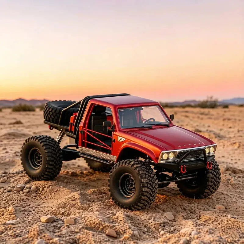 Hot 1/10 CROSSRC Remote Control Rock Crawler SG4/SP4 Half Truck 4WD Electric RC Off Road Competitive Racing Vehicle Model Gifts Random Recon