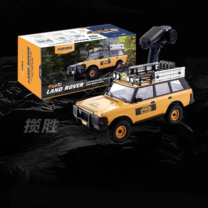 FMS FCX10 1/10 Camel Cup Realistic RC Rock Crawler Electric Off Road All Terrain Professional Hobby Collectible Simulation Vehic
