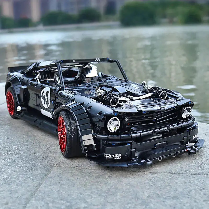 2943pcs City Technical APP Remote Control Mustang Racing Car Building Blocks Model MOC-22970 Bricks Adults Toys Kids Gifts 13108 Random Recon - Random Recon