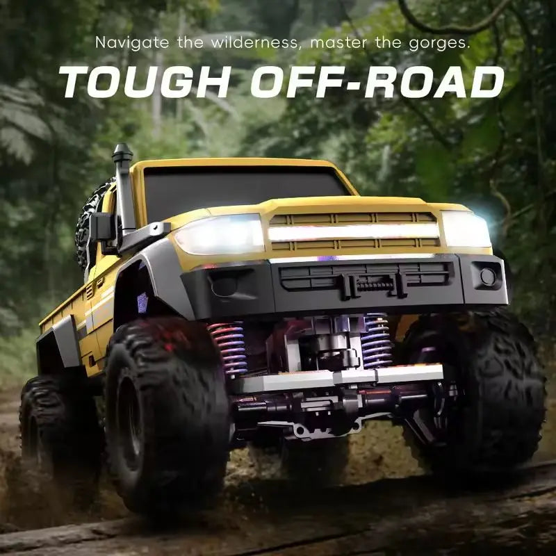 E201 1/20 Rc Car E202 Full Proportion 4WD Tough Wild 20km/h High-speed Rock Climbing Off-road Vehicle Children's Car Toy Gift