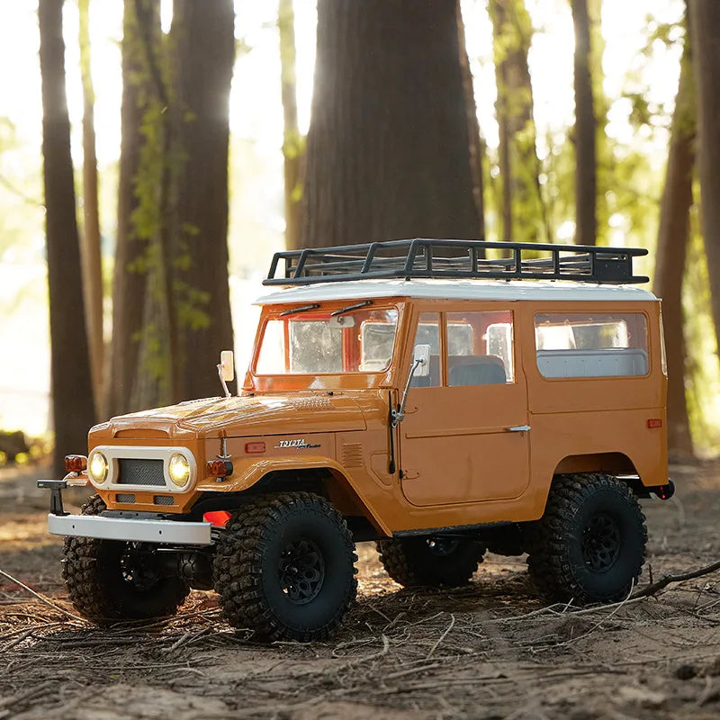 Fms 1/10 Fj40 Rc Cars Off-Road Climbing Four-Wheel Drive Rc Remote Control Electric Model Simulation Hard Shell Car Model