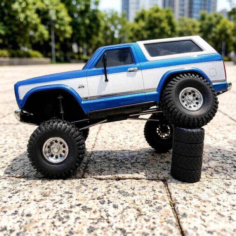 Hot 1/10 CROSSRC AT4 PRO 4WD RC EMO Professional Crawler Car Remote Control Off-road Two-Speed Climbing Vehicle Toy Model Gifts