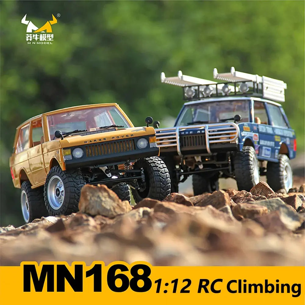NEW 1/12 MN168 Rc Car MN Model 4WD Remote Control Crawler Off Road Vehicle Electric Climbing Car Toys for Children Adults Random Recon