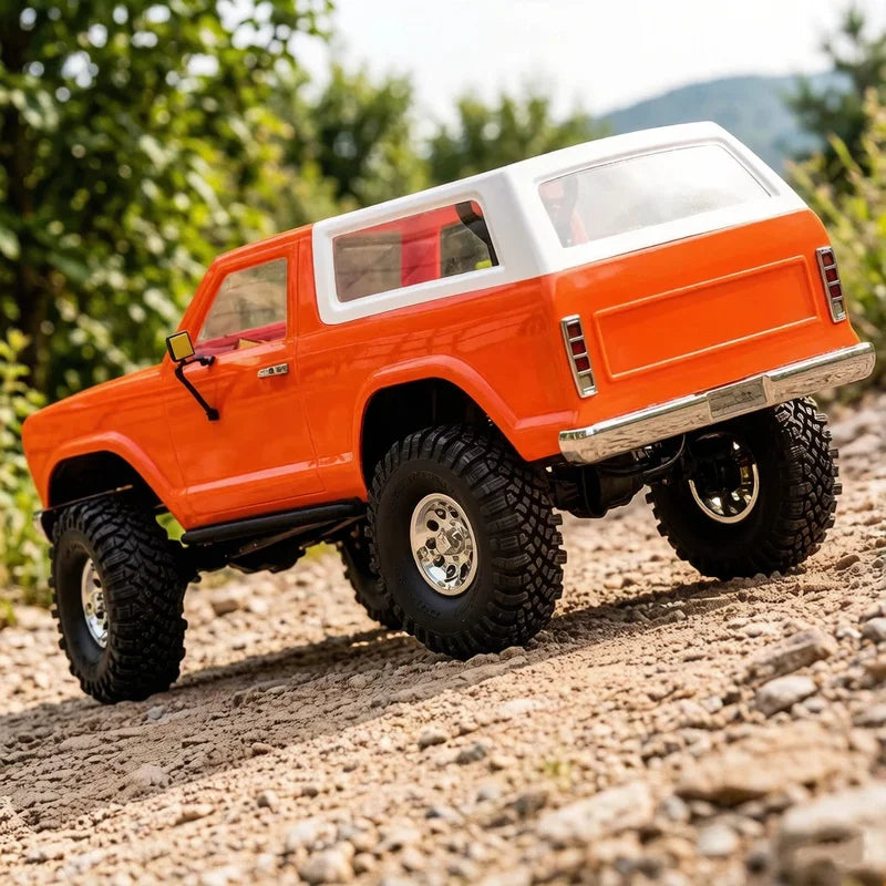 Hot 1/10 CROSSRC AT4 PRO 4WD RC EMO Professional Crawler Car Remote Control Off-road Two-Speed Climbing Vehicle Toy Model Gifts