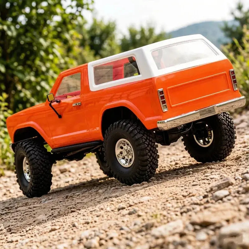 Hot 1/10 CROSSRC AT4 PRO 4WD RC EMO Professional Crawler Car Remote Control Off-road Two-Speed Climbing Vehicle Toy Model Gifts Random Recon