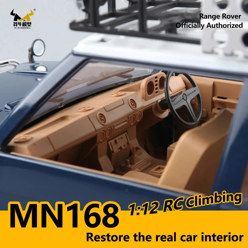 NEW 1/12 MN168 Rc Car MN Model 4WD Remote Control Crawler Off Road Vehicle Electric Climbing Car Toys for Children Adults Random Recon