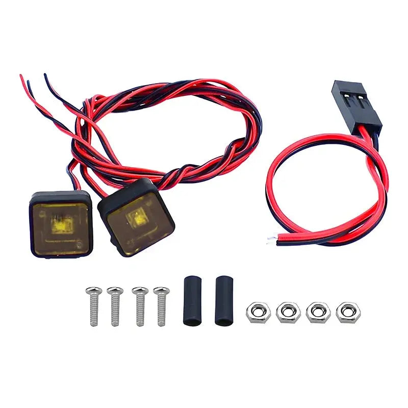 RC Car Oval Spotlight LED Position and Warning Light - Tamiya, Traxxas, MJX Random Recon