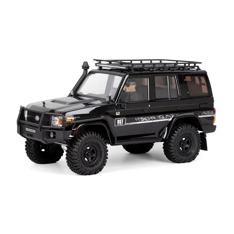 2026 New RGT EX86190 Remote Control Simulation Rock Crawler 1:10 Scale 4WD LC76 Off Road Car Outdoor RC adult Toy