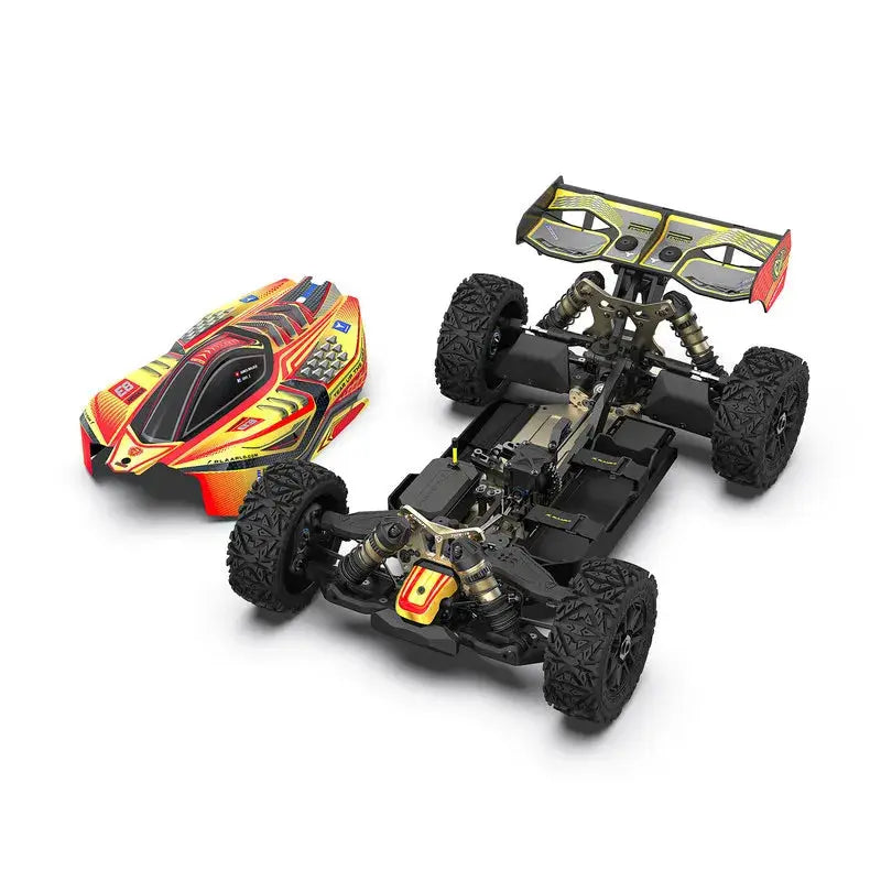 Random Recon Yuelong Scale Knight 1/8 4WD Brushless RC Monster Truck Canglong Red Dragon Edition - Random Recon