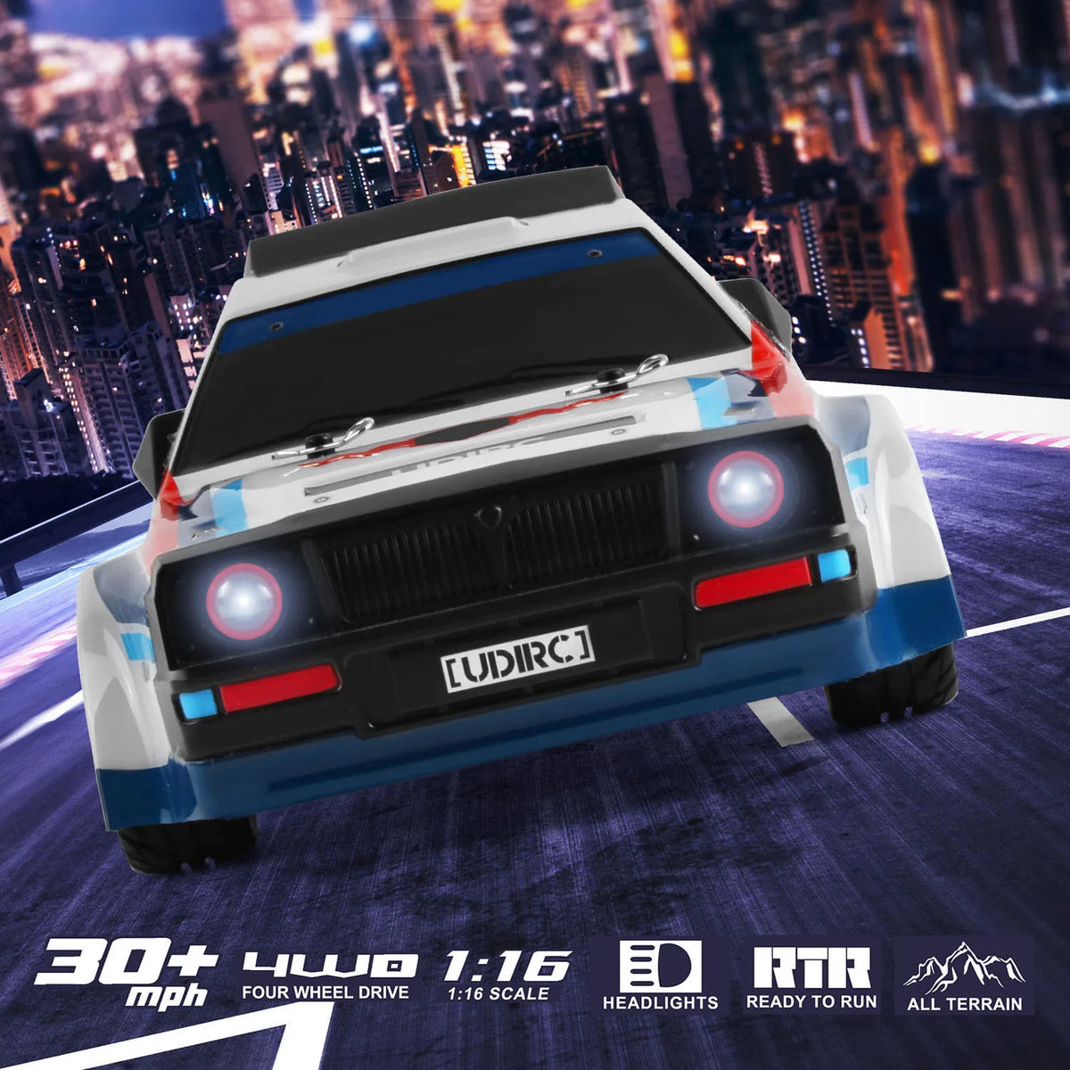 RC Racing Cars 1/16 Udi RC UD1603Pro Remote Control High Speed Vehicle Drifting Car Brushless Motor Assembled Adults Toy Model