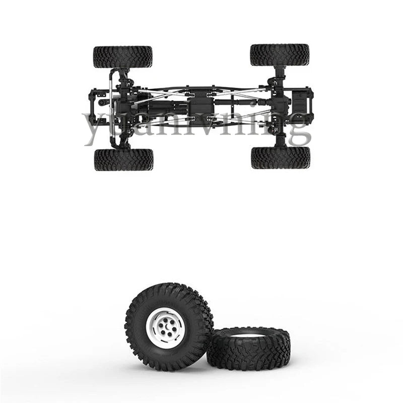 EMO JT4 RTR Realistic Off-Road Car RC 4WD Climbing Truck Remote Control Vehicle Electric Model Car for Gifts