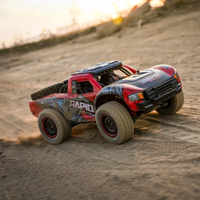 1/14 4WD RC Car 50KM/H High Speed Drift Pickup 2.4G Off-road Brushed Remote Control Vehicle Truck Model Adults Toys