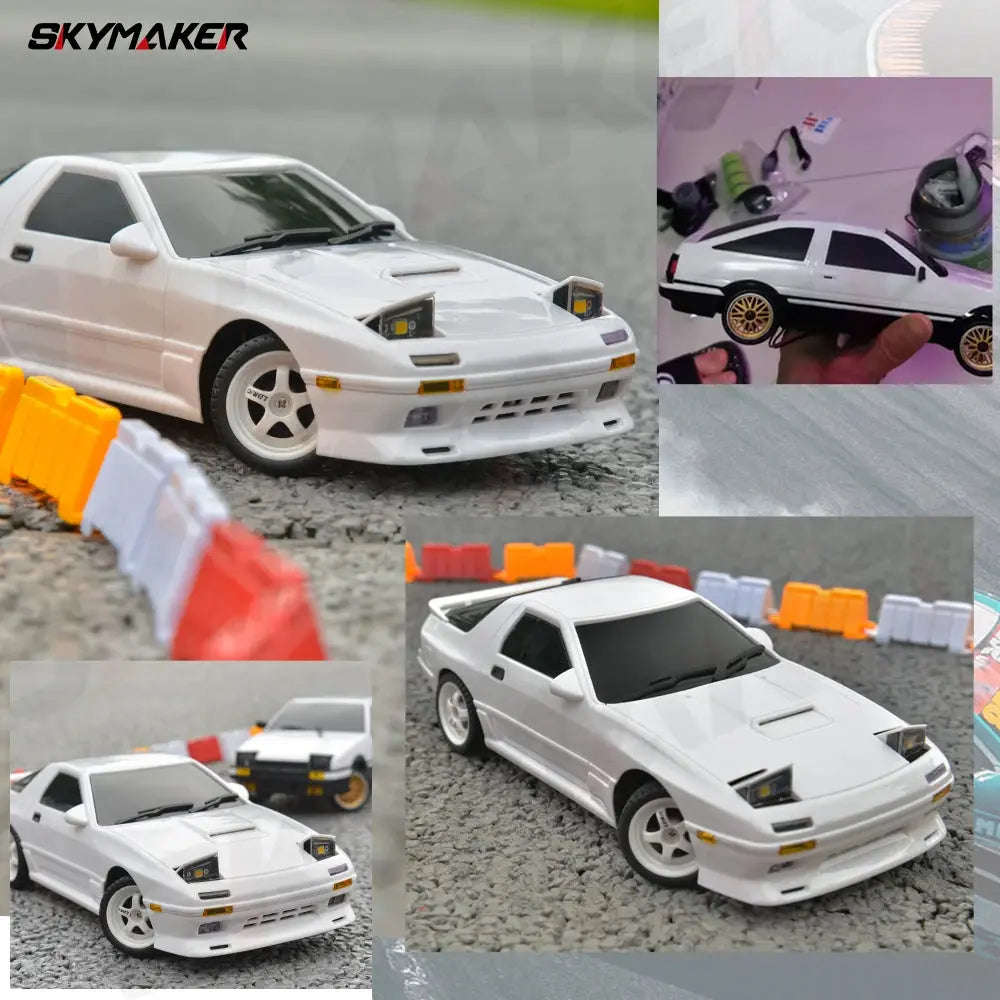 Skymaker 1/18 RC Drift Car LD1801 AE86 / LD1802 RX-7 FC - 2.4G with Gyro and LED Random Recon