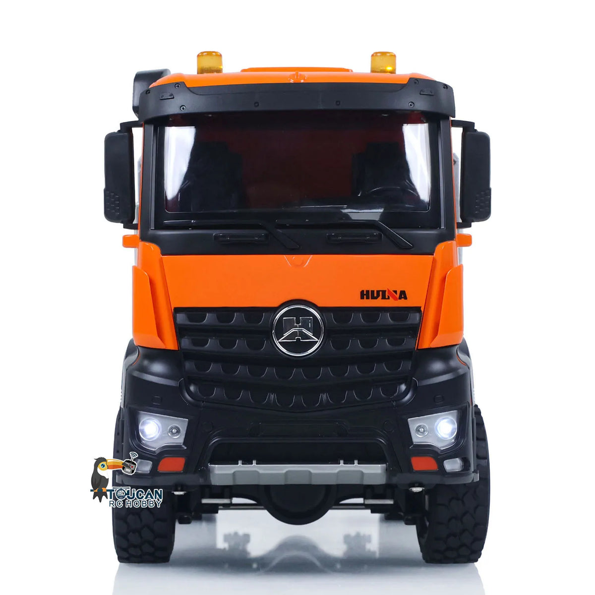 HUINA 1598 RC Dumper Truck 1/14 Scale RTR 2.4GHz Electric Remote Control Car Battery Light Outdoor Toy Model Birthday Gifts