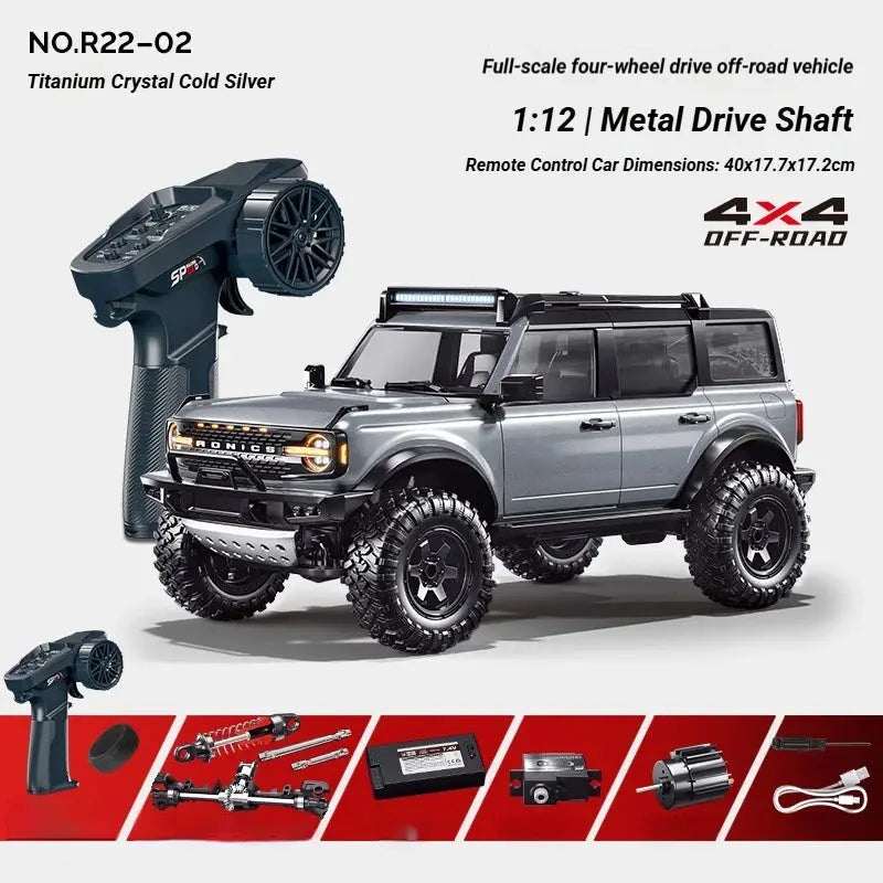 HongXing R22 1/12 4WD Scale Off-Road RC Rock Crawler - Random Recon