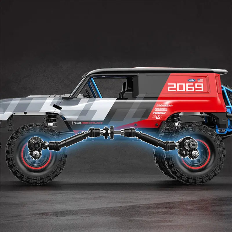 New Sell Well MJX H18P 1:18 Scale Ford Bronco Brushless 4wd Remote Control Off Road Climbing Crawler All Terrain Vehicle