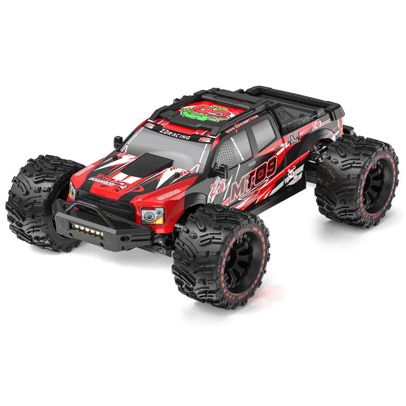 ZD Racing 1:9 SCALE MT09 4WD Brushless Super Monster Truck 3S/4S 80KM+ RC High-Speed Off-Road Vehicle With Battery RTR Version