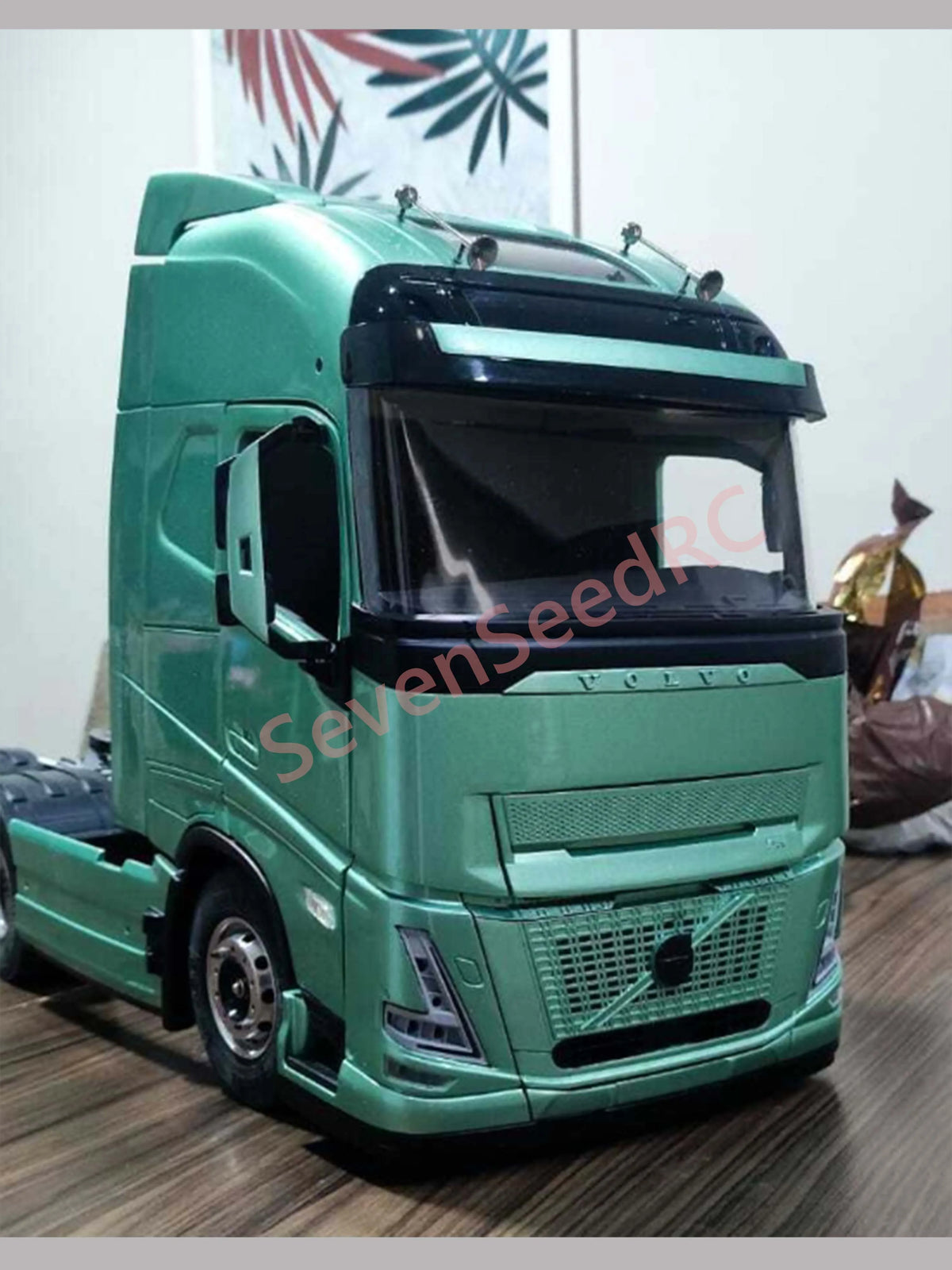 3D Printed Truck Cab Kit 1/14 Volvo FH16 Aero Tamiya Lesu Lxy Scaleclub SCX10 TRX6