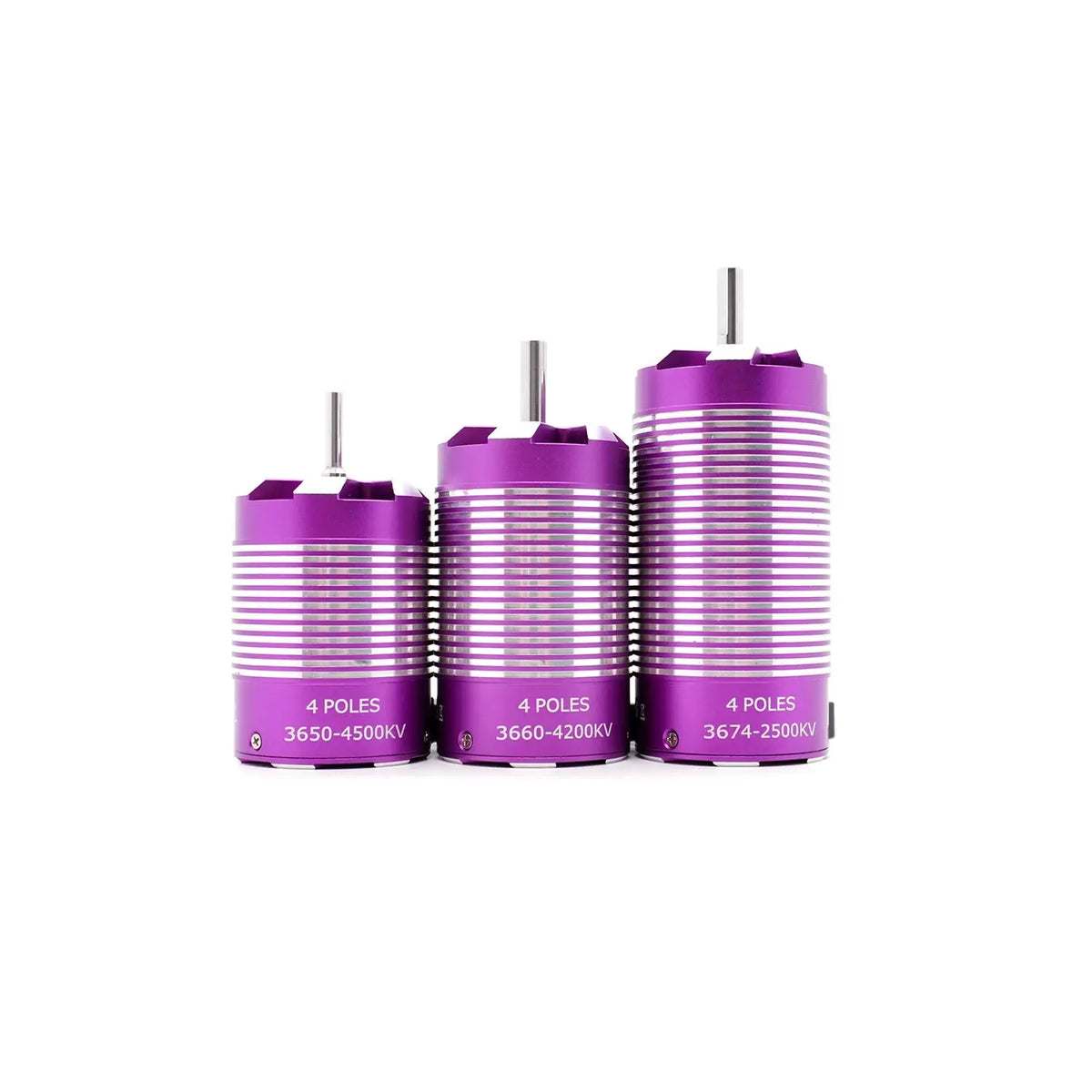 YSIDO RC Motor 3650 3660 3674 Sensorless Brushless Motor 5.0mm/3.175mm Shaft for 1/8 1/10 RC Car Drift Racing Off-Road RC Boat Random Recon