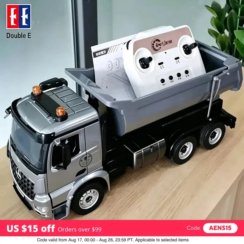DoubleE 1:20 6Ch Rc Car Remote Control Truck Rc Dump Trucks Electric Model Simulation Engineering Vehicles E590 Random Recon