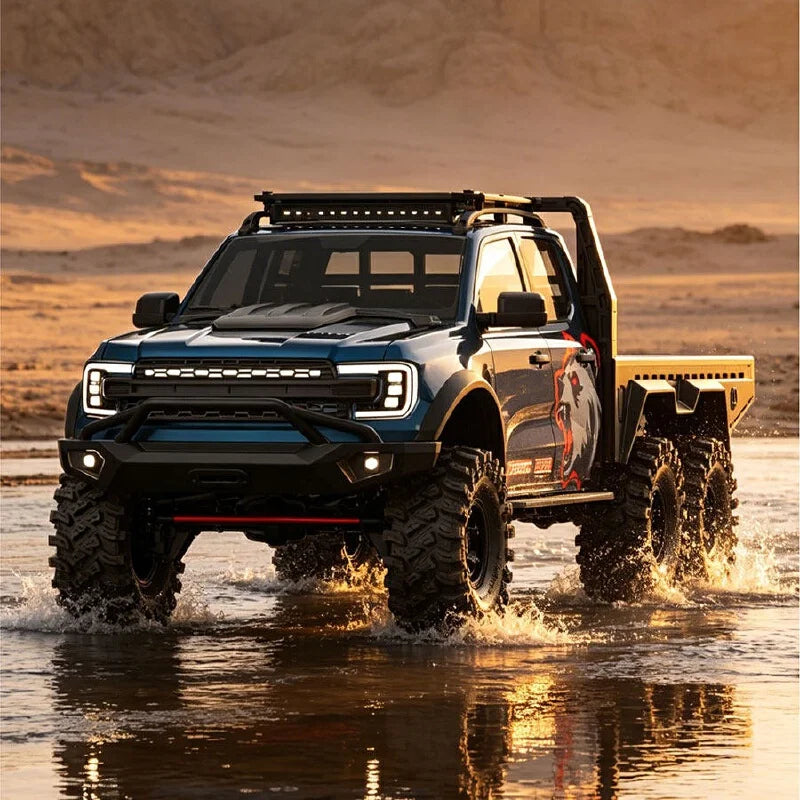 EMO X7 Big Wild Wolf XL4 Big Wild Bear 1/8 RC Car Simulation Dual speed Remote Control Electric Climbing Off road Vehicle Model