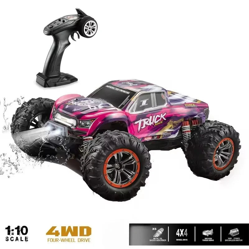 85KM/H High Speed Brushless RC Racing Car 2.4G 4WD1:10 Brushless Motor off-road climbing Vehical Rc Drift Car Boy Kid Car Gifts