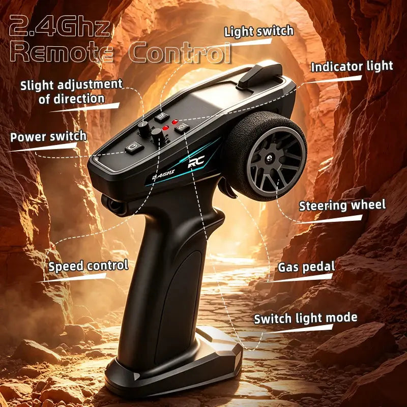 New SG616 MAX 1/24 RC Car 30 40KM/H 4WD Offroad Racing Car 2.4G Radio Control All Terrain Truck With LED Lights Hobby Model Toys Random Recon