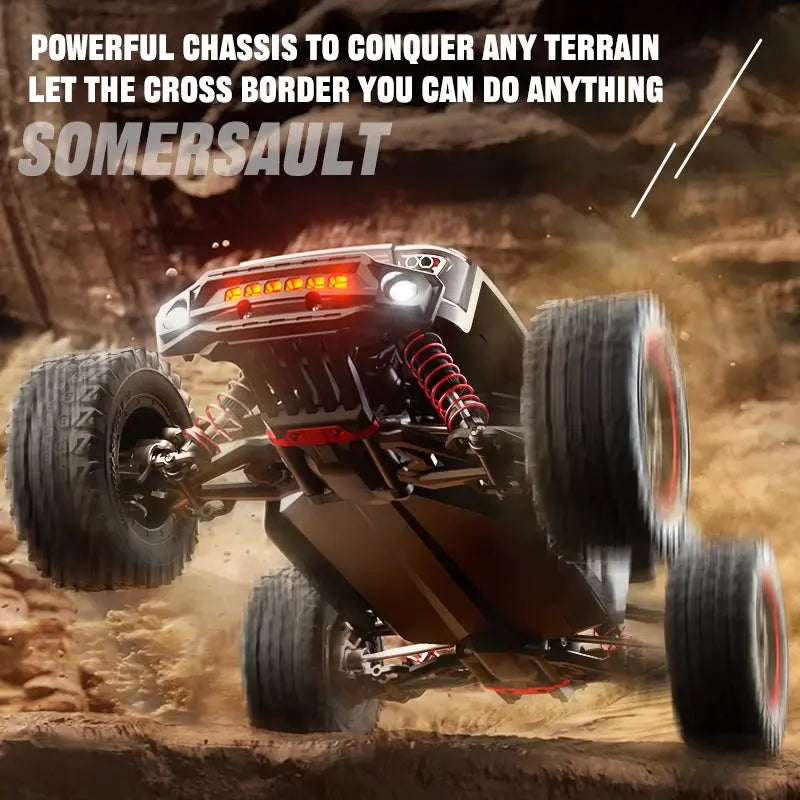 Random Recon ZLL SG316 MAX 1/16 Brushless RC Monster Truck 80KM/H High-Speed 4WD Off-Road Drift Racing Car LED Lights Toys - Random Recon