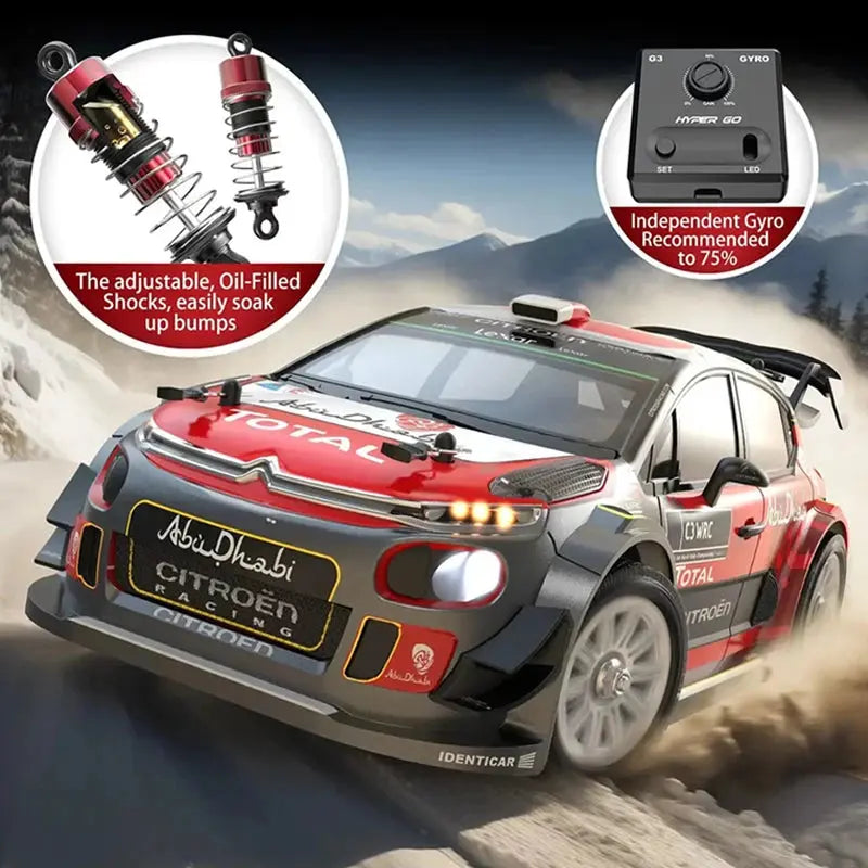 MJX 14302 14303 1/14 RC Car 55km/h Brushless HYPER GO 2.4G Remote Control 4WD Off-road High Speed RC Car Truck Hobby Toy Random Recon