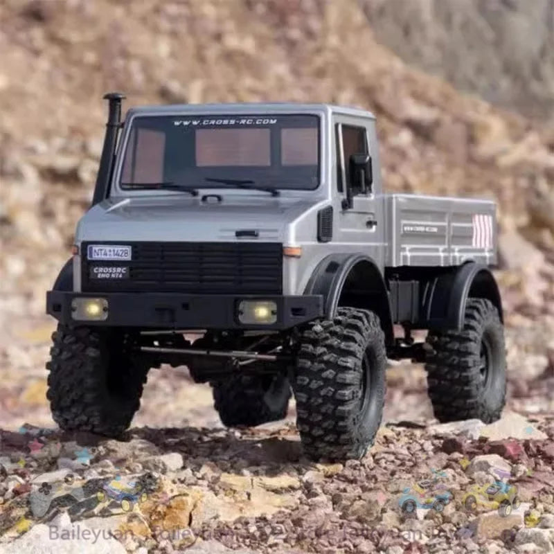 Crossrc Rc Crawler Emo Nt4 1/10 Scale Unimog 4Wd Electric Remote Control Off Road Model Truck Rock Climbing Hobby Vehicle