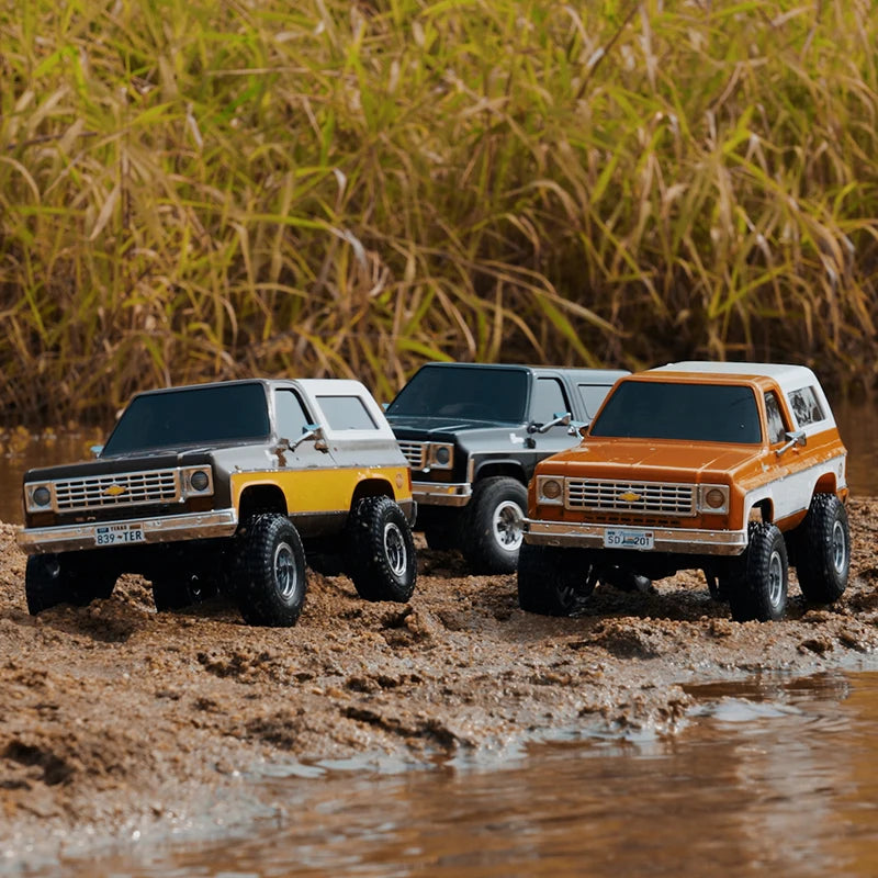 FMS Model FCX24 K5 Pickup RC Remote Control Vehicle 1/24 Small-Scale Remote Control Cross-Country Mountaineering Vehicle