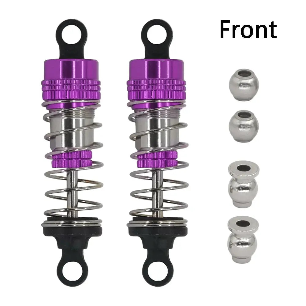 Metal Shock Absorber 74/80mm Oil Immersed for MJX Hyper Go 14210 H14BM 16208 16209 16210 H16BM RC Monster Truck Upgrade Parts Random Recon