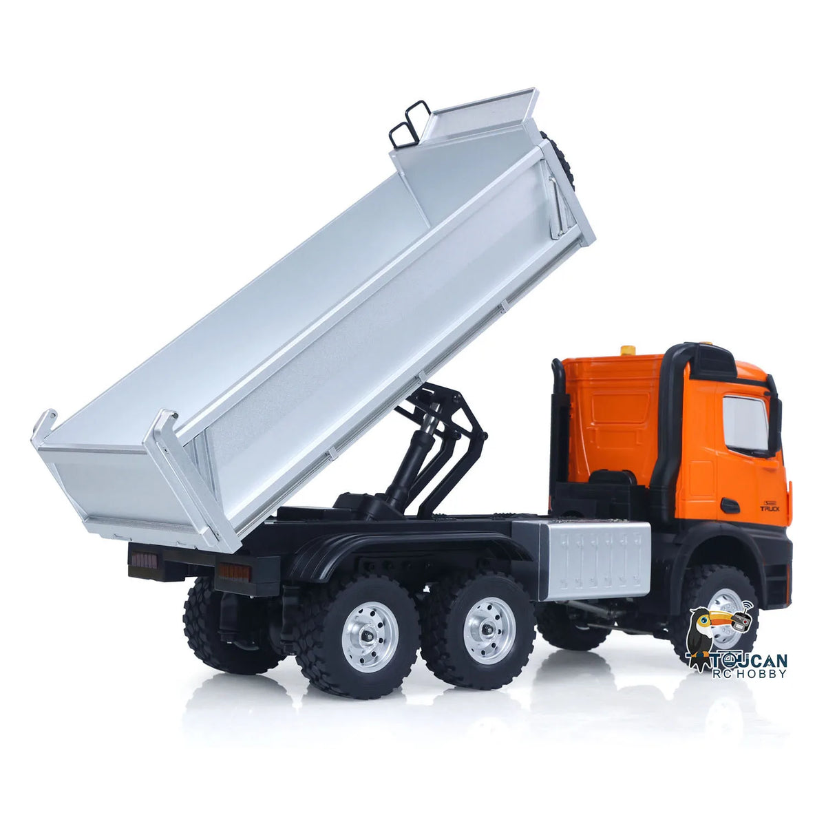 HUINA 1598 RC Dumper Truck 1/14 Scale RTR 2.4GHz Electric Remote Control Car Battery Light Outdoor Toy Model Birthday Gifts