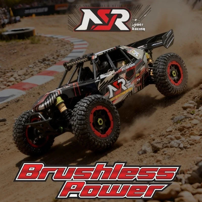 NSR 1/5 Scale Brushless Power Electric Desert Truck RC Car 4WD RTR Off-Road Simulation Remote Control Model NSR4051