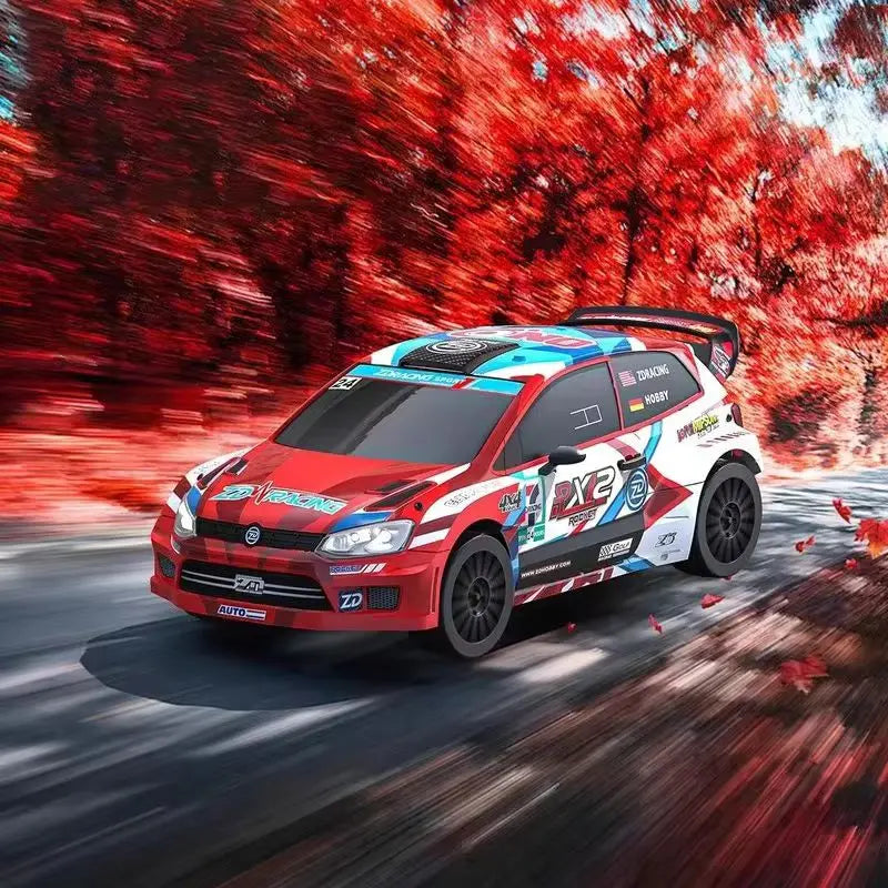 ZD RX12 1:12 RC Remote Control Rally Car 6-Channel 70KM/H Electric High-Speed Brushless 4WD Racing Car Remote Control Car RTR