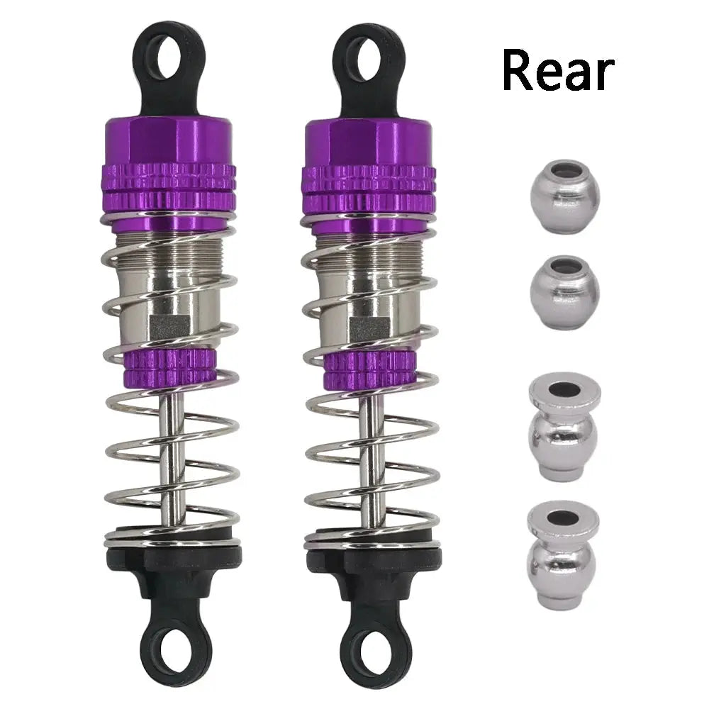 Metal Shock Absorber 74/80mm Oil Immersed for MJX Hyper Go 14210 H14BM 16208 16209 16210 H16BM RC Monster Truck Upgrade Parts Random Recon