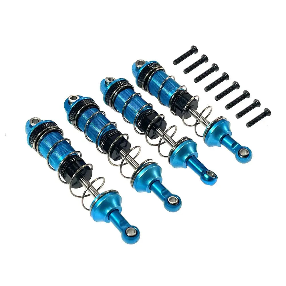 RC Car 4pcs Metal Oil Shock Absorber Damper for SCY 16101 16102 16103 16104 SG116 Q130 170 1/16 RC Car Upgrade Parts Accessories Random Recon