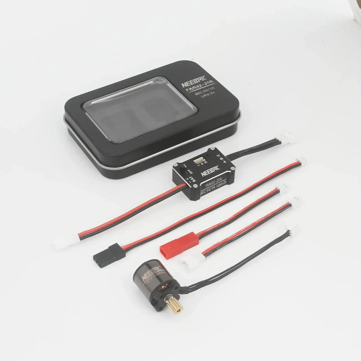 NEEBRC 1212 3500KV Brushless Motor with 25A ESC for 1/18 and 1/24 RC Crawlers Random Recon