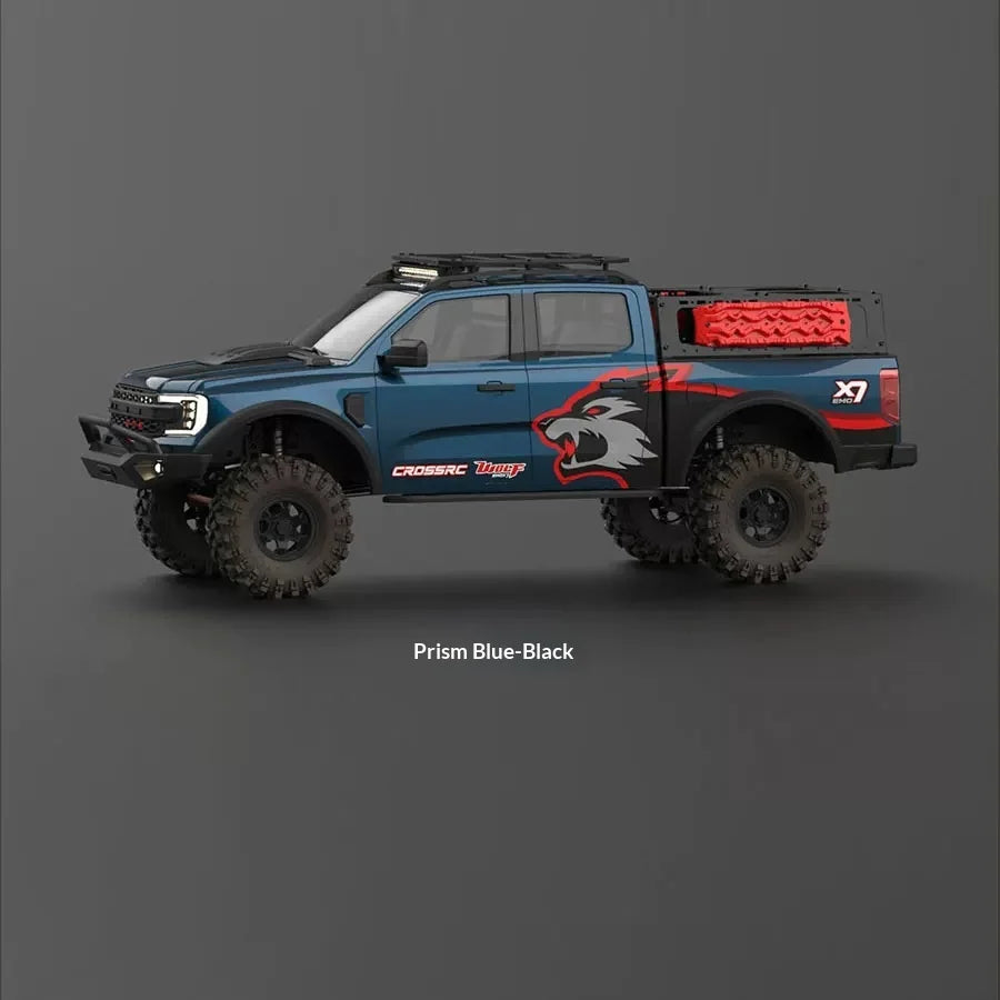 EMO X7 Big Wild Wolf XL4 Big Wild Bear 1/8 RC Car Simulation Dual speed Remote Control Electric Climbing Off road Vehicle Model