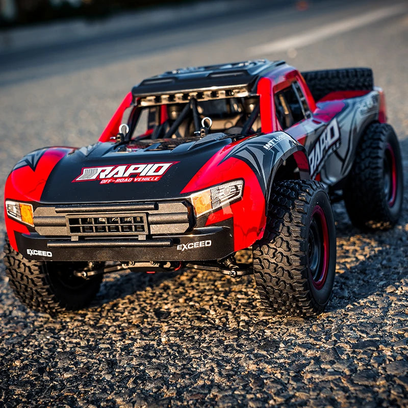 1/14 4WD RC Car 50KM/H High Speed Drift Pickup 2.4G Off-road Brushed Remote Control Vehicle Truck Model Adults Toys