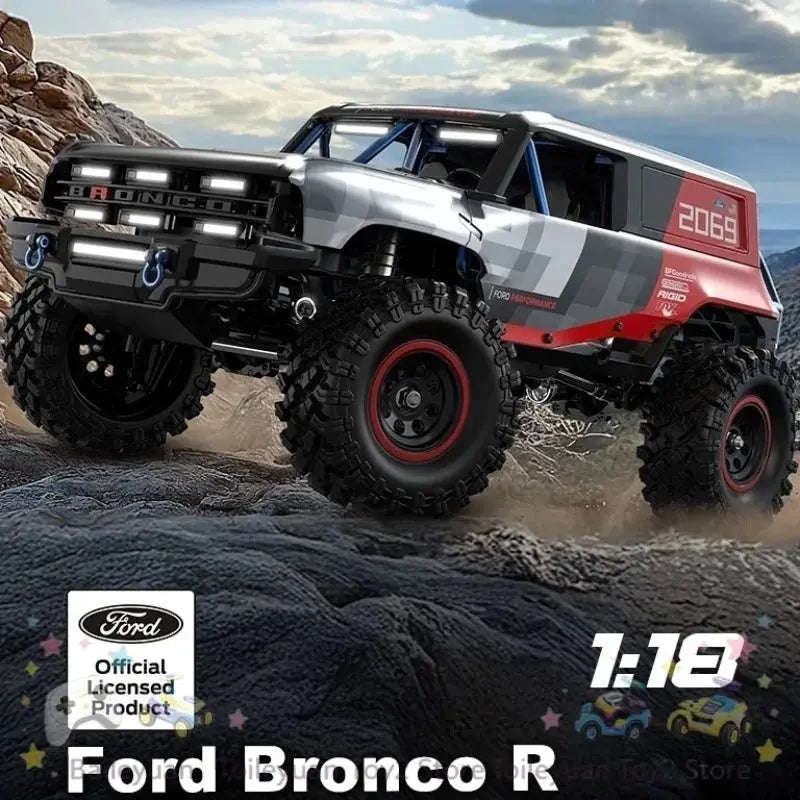 In Stock MJX H18P RC Remote Control Car Bronco 1：18 Scale Brushless 4WD Off Road Climbing Crawler ABS Hard Shell For Adult Hobby Random Recon