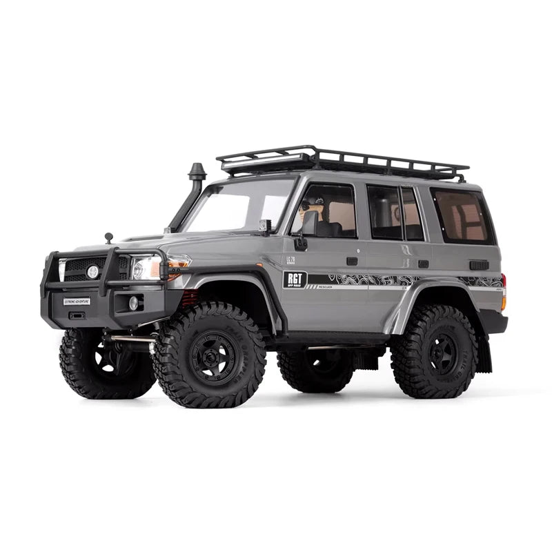 2026 New RGT EX86190 Remote Control Simulation Rock Crawler 1:10 Scale 4WD LC76 Off Road Car Outdoor RC adult Toy