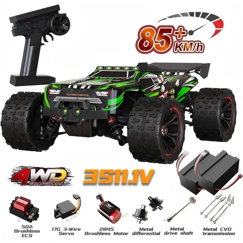 SCY9522PRO 1/16 Brushless 4WD RC Car - 85km/h Off-Road Drift Racer Random Recon