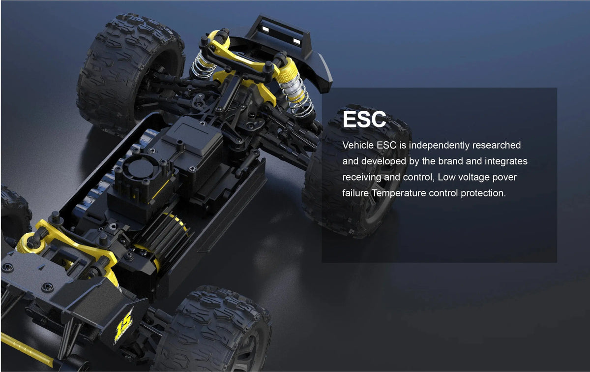 JIUSI MT14R 1/14 Brushless RC Car - 80km/h 2.4G Off-Road Racer Random Recon
