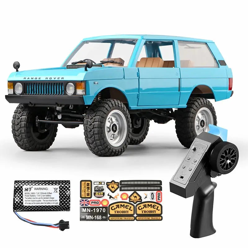 NEW 1/12 MN168 Rc Car MN Model 4WD Remote Control Crawler Off Road Vehicle Electric Climbing Car Toys for Children Adults Random Recon