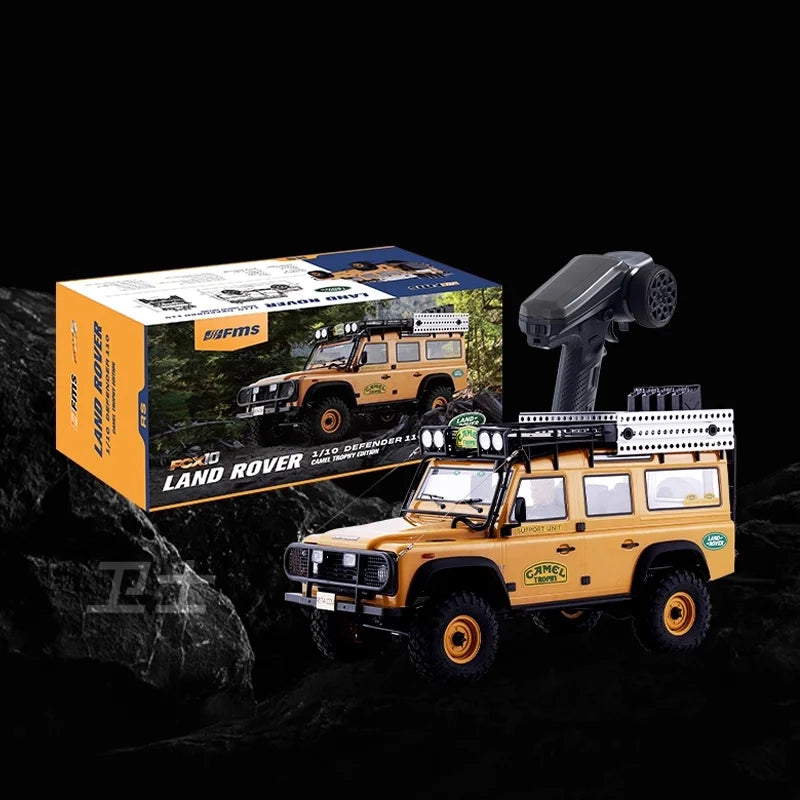 FMS FCX10 1/10 Camel Cup Realistic RC Rock Crawler Electric Off Road All Terrain Professional Hobby Collectible Simulation Vehic