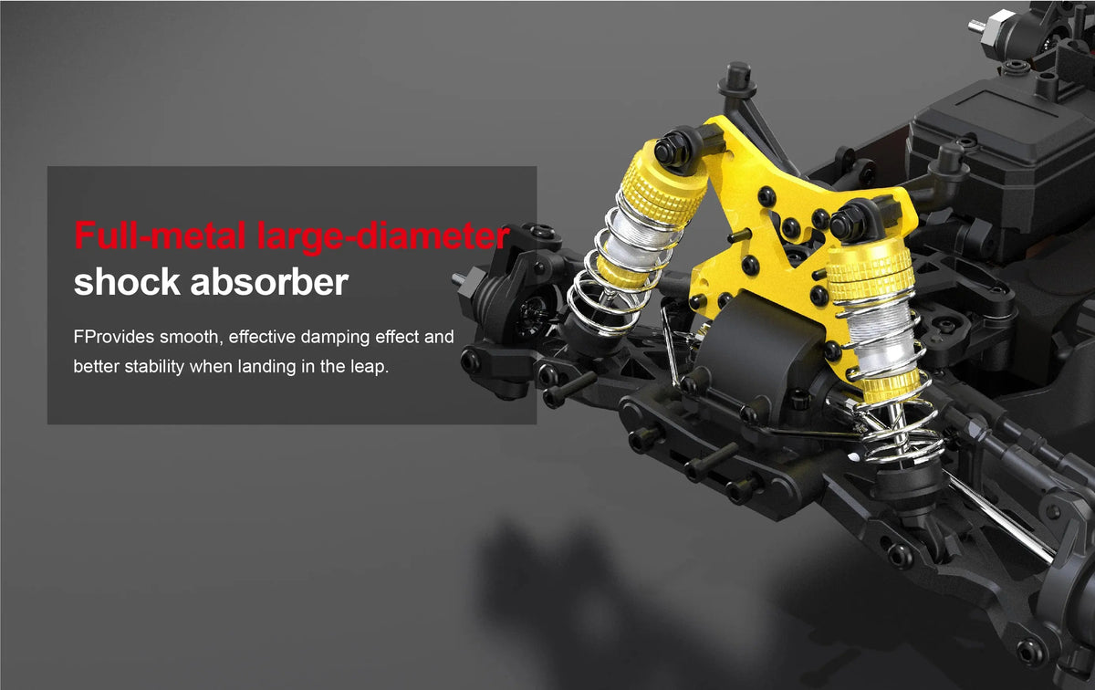 JIUSI MT14R 1/14 Brushless RC Car - 80km/h 2.4G Off-Road Racer Random Recon